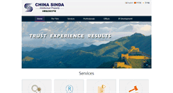 Desktop Screenshot of chinasinda.com
